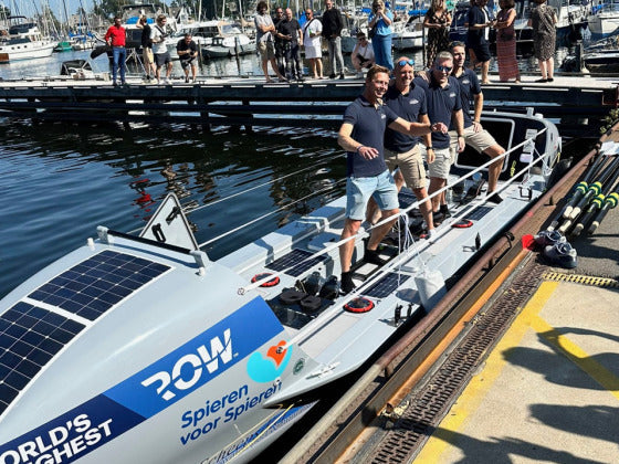 Crossing the Atlantic with Purpose: Support - Spieren voor Spieren