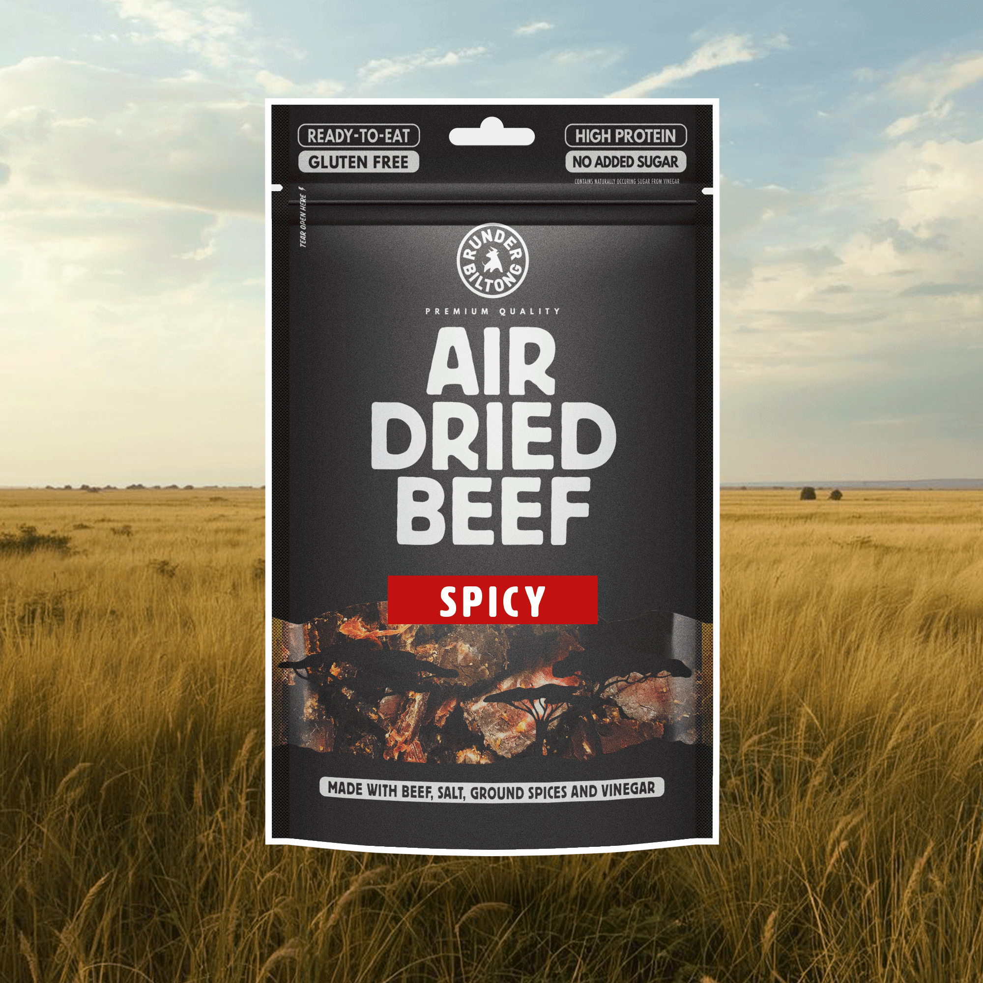 Biltong Sliced - Runder Biltong