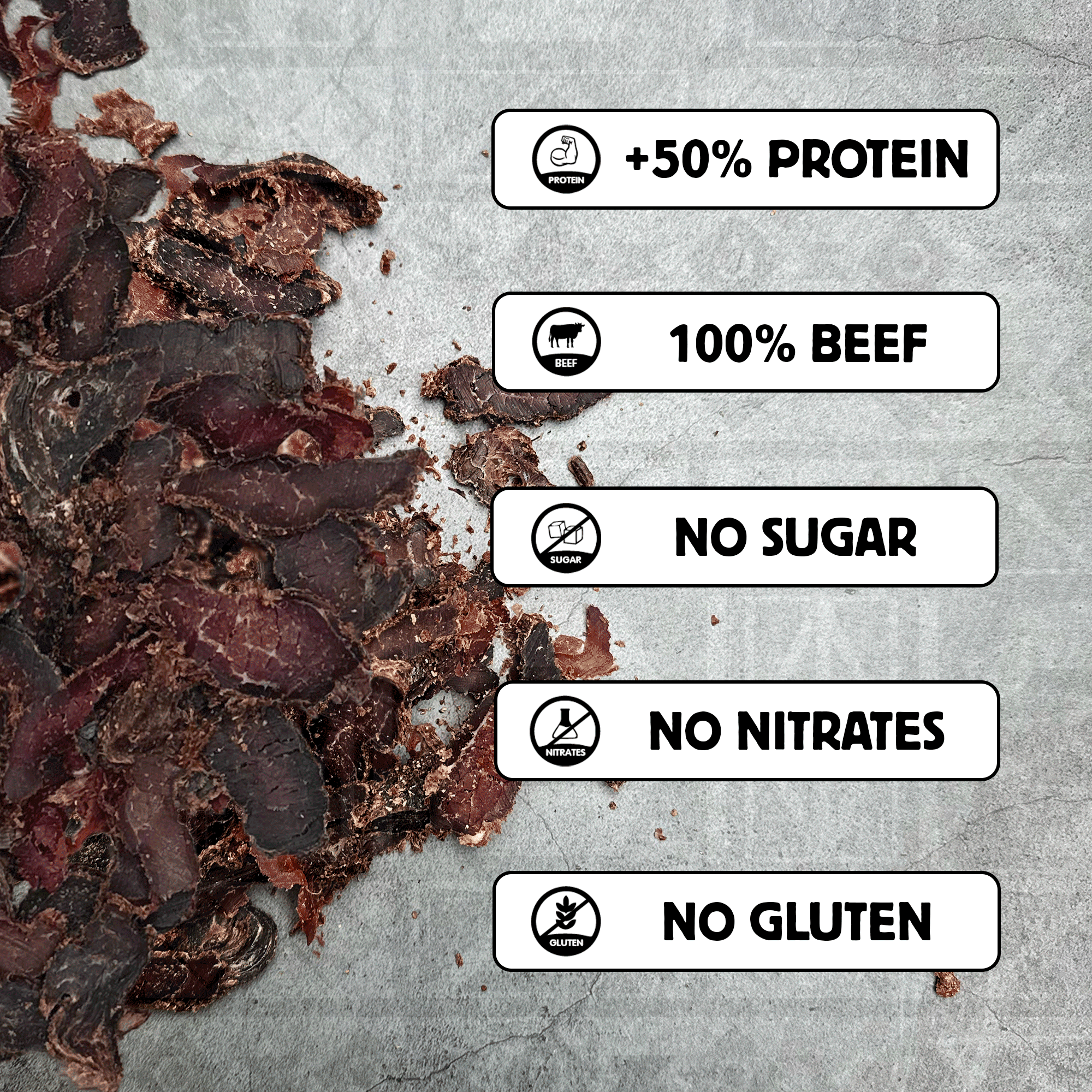 Starter Pack - Runder Biltong