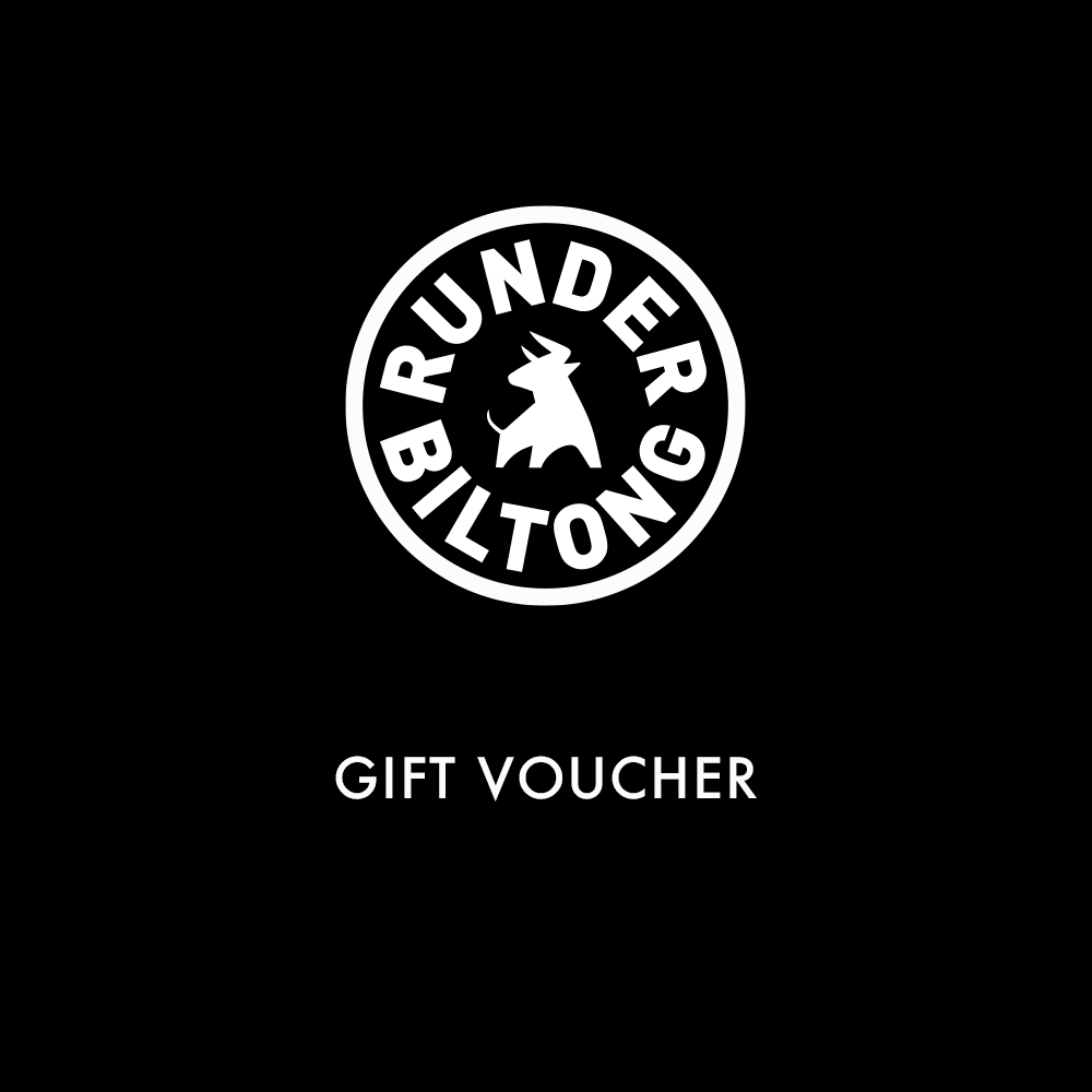 Runder biltong gift card — South African snack gift voucher